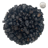 Small Natural Tumbled Apache Tears  "AA" Grade from Mexico - 0.5" to 0.75" Avg.