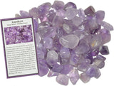 Hypnotic Gems: Tumbled Amethyst - Grade 2 - Extra Small - 0.5" to 0.75" Avg. - from Brazil