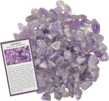 Hypnotic Gems: Tumbled Amethyst - Grade 2 - XX Small - 0.25" to 0.5" Avg. - from Brazil