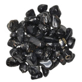 Hypnotic Gems: Black Onyx Tumbled Stones - Grade 1 - XSmall - 0.5" to 0.75" Avg.