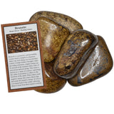 Hypnotic Gems: Tumbled Bronzite - Grade 1 -  XX Large - 2" to 2.5" Avg. - from Brazil