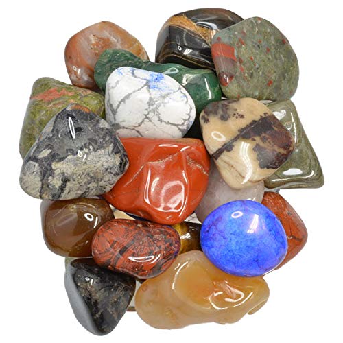 Rare Assorted Tumbled Stone Mix from Africa - Large - 1.25