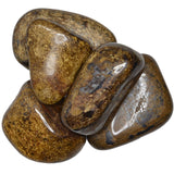 Hypnotic Gems: Tumbled Bronzite - Grade 1 -  XX Large - 2" to 2.5" Avg. - from Brazil