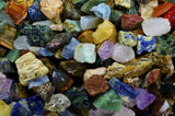 Extraordinary Mix of Rough Stones from Around the World! Containing Exotic Raw Rocks from Africa, South America, Asia, Australia, the USA and more.