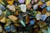 Extraordinary Mix of Rough Stones from Around the World! Containing Exotic Raw Rocks from Africa, South America, Asia, Australia, the USA and more.