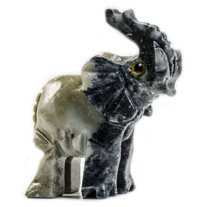 1 pc Hand Carved Elephant Collectable Figurine