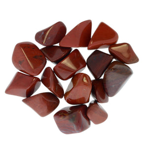 Tumbled Red Chestnut Jasper from Madagascar