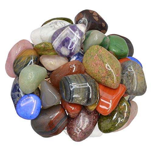 Rare Assorted Tumbled Stone Mix from Africa - Medium - 1