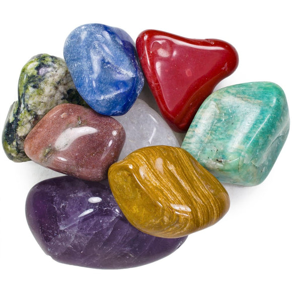 3 Pounds Brazilian Tumbled Polished Natural Stones Assorted Mix - XX Large Size - 2